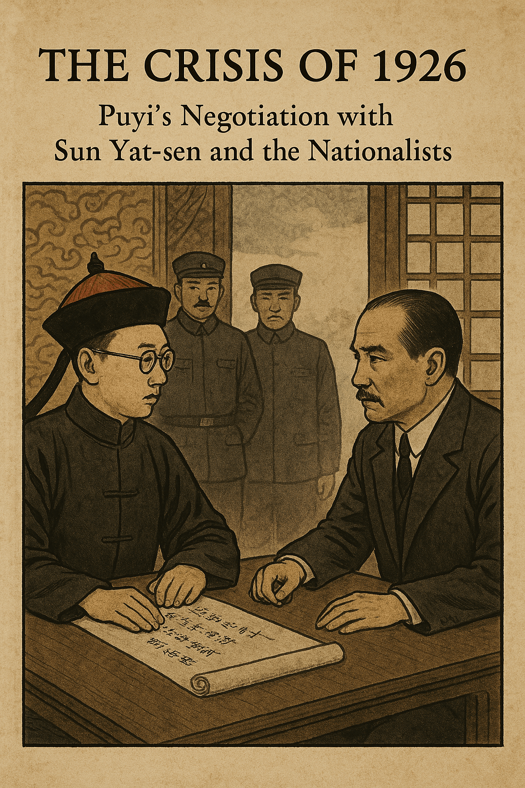 The Crisis of 1926: Puyi’s Negotiation with Sun Yat-sen and the&nbsp;Nationalists