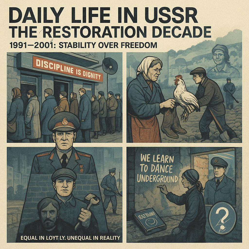 Daily life in the Restoration Era: Stability Over&nbsp;Freedom