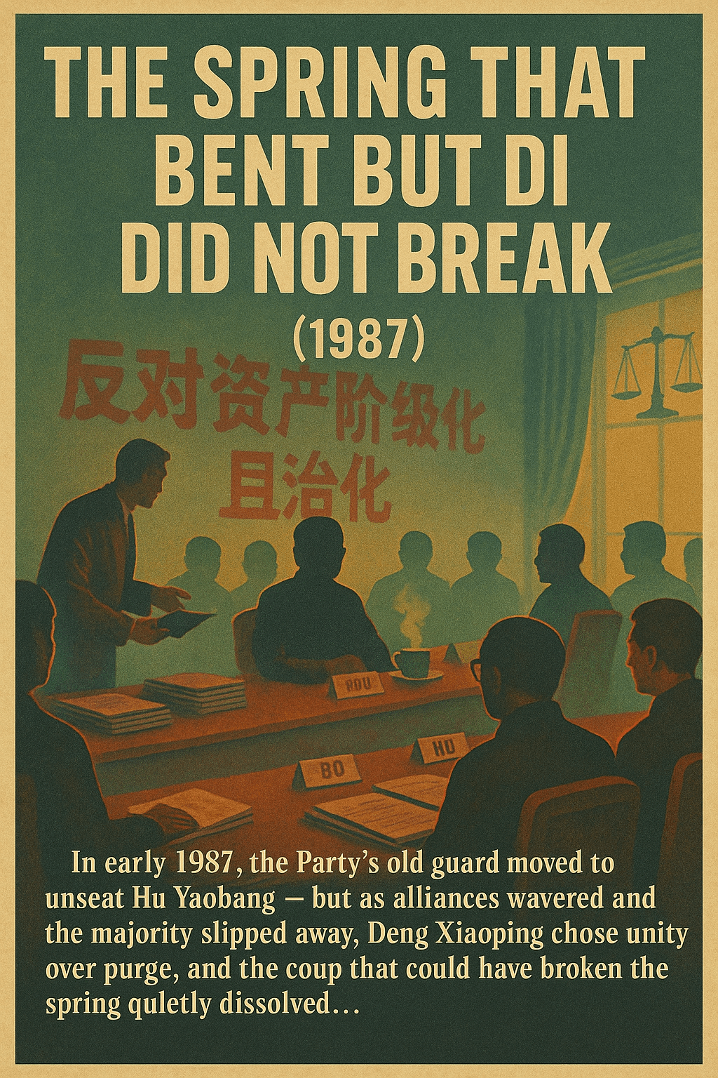 The Spring That Bent but Did Not Break (1987): When Unity Outweighed the&nbsp;Coup