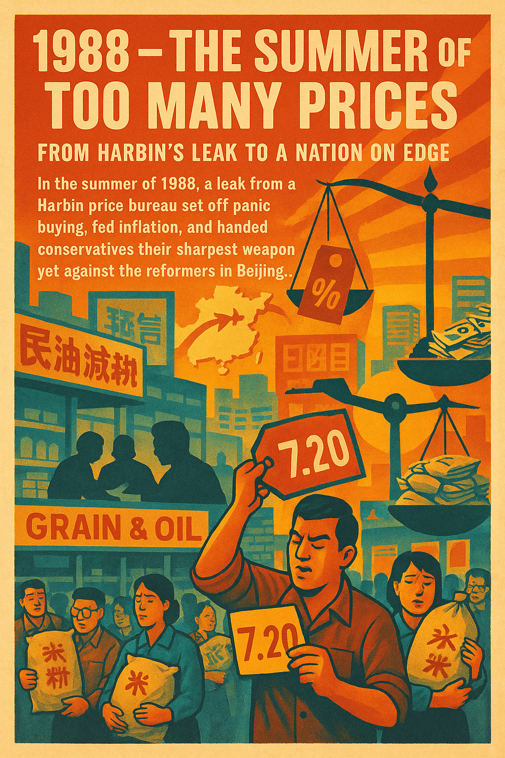1988 – The Summer of Too Many Prices: From Harbin’s Leak to a Nation on&nbsp;Edge